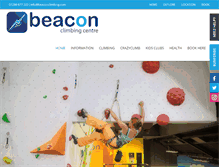Tablet Screenshot of beaconclimbing.com